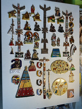 Lions Club Pins: RARE NATIVE AMERICAN COLLECTION of 97 PINS: 5 TOTEMS. $1 / pin picture
