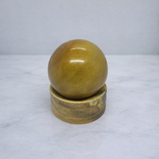 Premium Yellow Aventurine Polished Crystal Sphere, Abundance and Success Stone picture