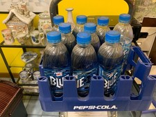 Pepsi Blue 2002 Berry Flavor Cola 20 FL OZ Plastic Bottles and Carton Unopened picture