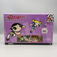 2001 Gemmy The Powerpuff Girls 10-Count Holiday Light Set (10ft) Damage picture