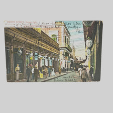 Postcard: Obispo Street Havana Cuba Early 1900's Street View picture