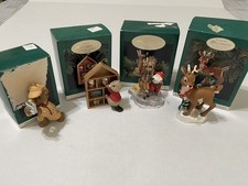 Lot of 4 Hallmark Keepsake Ornaments (1994-1996) Collector's Club -In Boxes picture