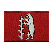 Warwickshire County Flag Patch Iron On Patch Sew On Badge Embroidered Patch picture