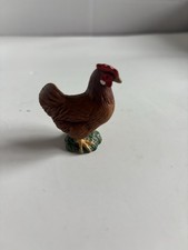 Vintage Schleich 1998 Brown Chicken Hen - GREAT CONDITION picture