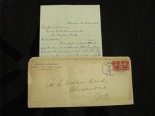 CIVIL WAR VMI CONFEDERATE TREDEGAR NOTABLE JOSEPH R ANDERSON JR LETTER 1906 picture