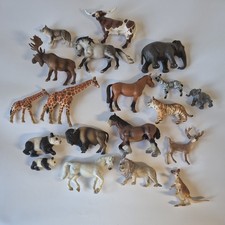 Rare Schleich American collection Wildlife Series lot of 19 picture