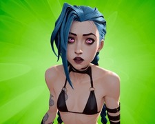 Jinx Waifu Sticker 5