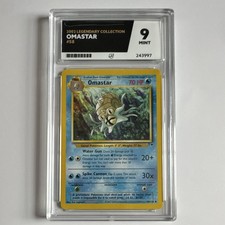 Pokémon TCG Omastar 58/110 Legendary Collection Graded Ace 9 English 2002 picture