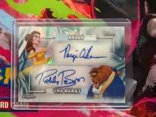 Topps 2026 Topps Chrome Disney Beauty and the Beast Dual Auto DL-DB O'Hara picture