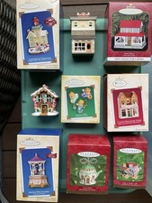Hallmark Keepsake Christmas Ornament LOT of 9 Various Ornaments picture