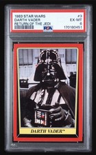 1983 Topps Star Wars Return Of The Jedi #3 Darth Vader PSA 6 EX-MT picture