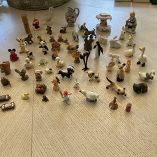 Vintage Porcelain, Glass & Resin Miniatures - Lot of 50+ Miniatures picture
