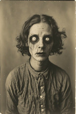 Creepy Man Horror Vintage Portrait 4x6 Photo picture