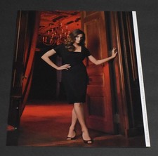 2006 Print Ad Sexy Fashion Long Legs Lady Heels Brunette Escada Dress Smooth LP picture