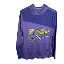 RunDisney Dopey Challenge Sweatshirt Women's Small Purple Hoodie 2020 picture