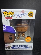 Funko Pop MLB Dodgers Jackie Robinson Bronze Chase $19.99 w/Protector picture
