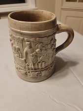 Rare Germán Salt Glazed Stoneware Beer Stein Mug From Westerwald Region picture