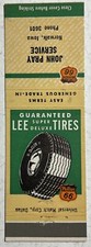 Vintage Phillips 66 Matchbook Cover Lee Tires John Pray Service Norwalk, Iowa picture