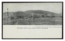Jellico Tennessee Main Street Standard Postcard picture