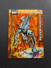 2026 Topps Chrome Marvel # 157 Silver Surfer Orange Raywave 01/25 picture