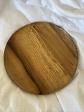 Rare Tasmanian Sassafras dish / plate Handcrafted Timber 25cm Wood Serving picture