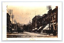 RPPC ~ Moline IL ~ 15th Street & Interurban Trolley street car picture