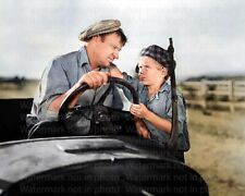 Wallace Beery & Jackie Cooper in The Champ RARE COLOR Photo 606 picture