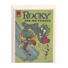 Rocky and His Friends #4 in Very Fine minus condition. Dell comics [z* picture