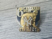 New York Yankees Roger Clemens 6x Cy Young Winner Collectible Lapel Hat Pin MLB picture