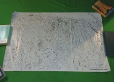 Vintage Robert M Sebring San Francisco California Pen Ink Map Poster Art picture