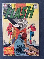 FLASH #123 (1961) 1st GA Flash in SA, Origin of Multiverse Concept,  DC KEY 🔑 picture