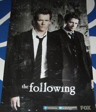 The Following 2012 San Diego Comic-Con SDCC mini 11x17 promo poster Kevin Bacon picture
