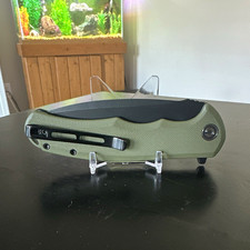 Civivi Praxis Full Size Flipper C803F OD Green Black Stonewash Blade picture