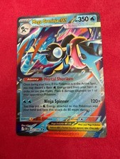 Mega Greninja ex 022/086 Chaos Rising Double Rare Holo Pokémon Card picture