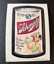 Wacky Packages 1967 Topps Diecut Series SCHMUTZ #18 of 44 picture