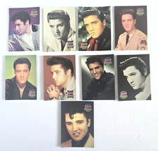 Elvis Cards Collectible Pictures Portraits Trading Cards Lot Of 9 VTG 1992 picture