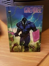 1993 Matt Wagner's GRENDEL Wizard Creator's Portfolio Promo Card #3 picture