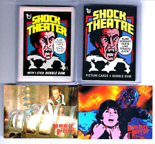 1975 Topps Shock Theater Test Issue Sealed Card Pack + Art Card..2 Hammer Promos picture