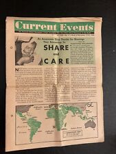 Current Events The National School Newspaper,  1958  - Pakistan picture