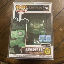 Funko Pop Plus Supreme DUNHARROW King LE 9500 Glows in the Dark LOTR -NEW SEALED picture