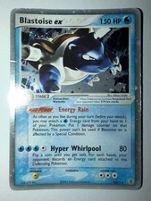 Pokemon Blastoise ex 104/112 Holo Ultra Rare MP EX FireRed & LeafGreen 2004 picture