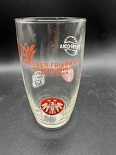 Vintage German Pepsi Cola Canada Dry Glass Binding Bier Wiesbaden Promo Tumbler picture
