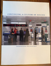 CONTINENTAL AIRLINES  Annual Report 2004 