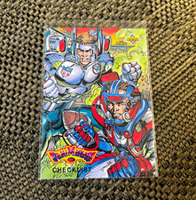Upper Deck 1992 Team NFL Players Fanimation Jim Lee #F10 Checklist Insert picture