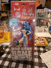 Kaiyodo Mon-Sieur Bome Collection Vol.1 Oni-Musume She-Devil Blue Figure Rare picture