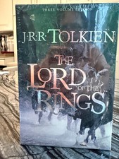 JRR Tolkien Lord of the Rings 2001 3-Book Box Set FACTORY SEALED 0618153969 picture