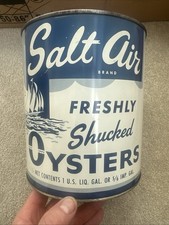 Lot Of 3 Vintage Oysters Tin/Can picture