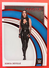 Panini Immaculate WWE 2022 - SONYA DEVILLE #51 - Red /40 picture