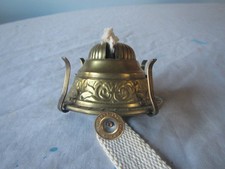 fancy embossed brass P&A Pat June 26 94 Kerosene Oil Lamp Burner(no 2 picture