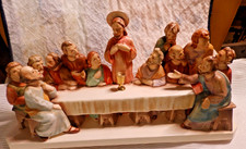 1957 Goebel Sacrart Last Supper Figurine Jesus w/disciples W Germany  R Unger picture